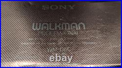 Sony WM-D6C Walkman Vintage Stereo Cassette Player / Recorder, WORKING withbox, etc