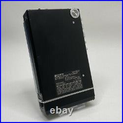 Sony WM-R202 Walkman (Working) Black Cassette Player Recorder Vintage 80s Japan