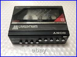 Sony WM-W800 Walkman Dual Cassette Player Recorder Vintage Portable Working JP