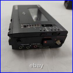 Sony Walkman Professional WM-D6 Cassette Recorder Case Strap Vintage For Repair