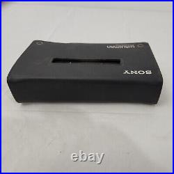 Sony Walkman Professional WM-D6C Cassette Recorder With Case Vintage For Repair