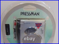 Sony Walkman TCS-30D Stereo Cassette Player Pressman Voice Recorder TCS 30D VTG