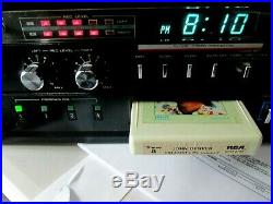 Soundesign 5959 Vtg AM/FM Stereo Cassette Recorder & 8 Track Player RARE