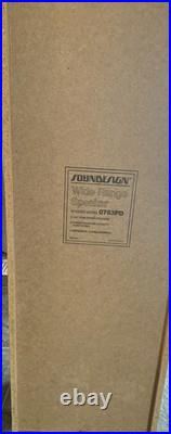 Soundesign 6871 AM/FM Cassette Turntable Stereo Wide Range Speakers, Cabinet VTG