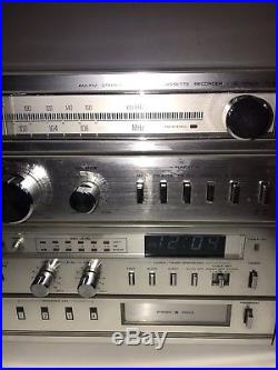 Soundesign Vintage Receiver/cassette Recorder/8 Track Player. Model 5959. Works