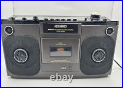 Superscope CRS-2200 Marantz Boombox AM/FM Stereo Cassette Recorder Vintage 1970s