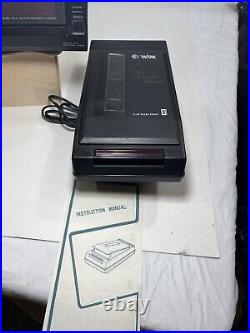 Symphonic 6300 VHS Video Cassette Recorder RARE & Vintage With Manual & Rewinder