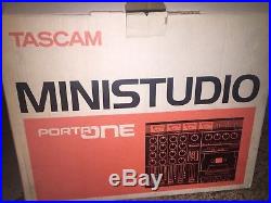 TASCAM Vintage Porta One Ministudio 4-Track Cassette Recorder
