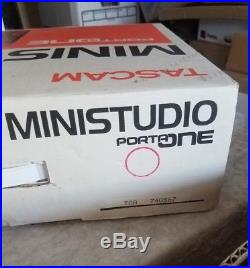 TASCAM Vintage Porta One Ministudio 4-Track Cassette Recorder NEW NIB