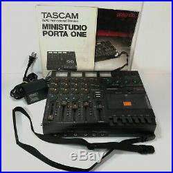 TASCAM Vintage Porta One Ministudio 4-Track Cassette Recorder Read Description