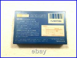TDK MA-XG 60 vintage audio cassette blank tape sealed Made in Japan Type IV