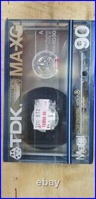 TDK MA-XG 90 Metal vintage tape, new in wrap, Made in Japan