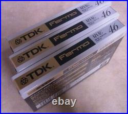 TDK MA-XG Fermo Metal Vintage Cassette Tape set of 3