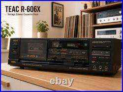 TEAC R-606X? RaRe? (1986) Vintage Cassette Deck