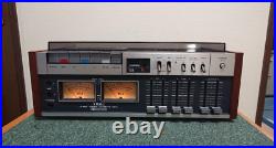 TEAC cassette deck A-450 Equipped with 6-piece cassette box 70's Vintage Rare