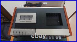 TEAC cassette deck A-450 Equipped with 6-piece cassette box 70's Vintage Rare