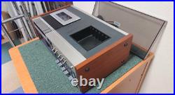 TEAC cassette deck A-450 Equipped with 6-piece cassette box 70's Vintage Rare