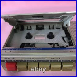 TOSHIBA KT-P26 Portable Cassette Tape Recorder VLSS Vintage Japan Used TOSHIBA KT-P26 Portable Cassette Tape Recorder VLSS Vintage Japan Used