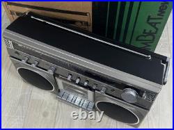 TOSHIBA RT-7770S Boombox Radio Cassette Serviced Working Vintage Japan With Box
