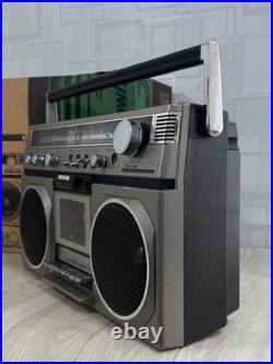 TOSHIBA RT-7770S Boombox Radio Cassette Serviced Working Vintage Japan With Box