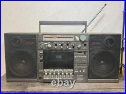 TOSHIBA RT-S70 Rare Vintage BoomBox Stereo radio cassette recorder 100V as is TOSHIBA RT-S70 Rare Vintage BoomBox Stereo radio cassette recorder 100V as is