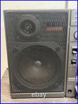 TOSHIBA RT-S70 Rare Vintage BoomBox Stereo radio cassette recorder 100V as is TOSHIBA RT-S70 Rare Vintage BoomBox Stereo radio cassette recorder 100V as is