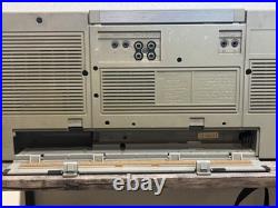 TOSHIBA RT-S70 Rare Vintage BoomBox Stereo radio cassette recorder 100V as is TOSHIBA RT-S70 Rare Vintage BoomBox Stereo radio cassette recorder 100V as is