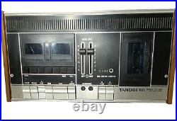 Tandberg Vintage Series TCD-300 1970s Original Version Cassette Recorder READ