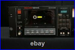 Tascam 122 MK II 80's Vintage Rack Mount Stereo Cassette Tape Recorder 100V