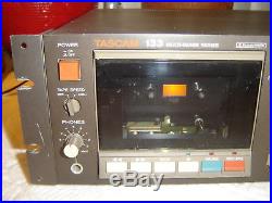 Tascam 133-B, for Repair, Cassette Recorder, Vintage Rack, As Is