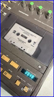 Tascam 244 Portastudio Powers On Plays Audio Needs Adjustment READ Vintage Tascam 244 Portastudio Powers On Plays Audio Needs Adjustment READ Vintage
