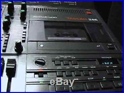 Tascam 246 4-Track cassette multitrack & 6-ch. Analog Mixer. Rare Vintage find