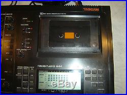 Tascam 644 Midistudio, 4 Track Cassette Recorder, 8 Ch Mixer, Vintage, As Is