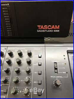 Tascam MidiStudio 688 Vintage 8 Track Cassette Multitrack Recorder