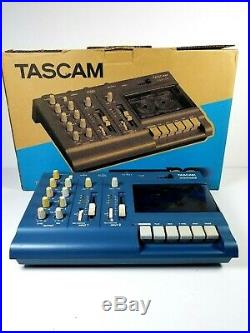 Tascam Porta 02 MiniStudio Vintage 4 Track Cassette Tape Recorder