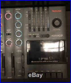 Tascam Porta 07 Vintage 4 Track Cassette Tape Recorder Multitrack Mixer