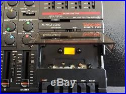 Tascam Porta Two 2 Vintage 6 ch 4 Track Cassette Tape Recorder Multitrack Mixer
