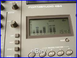 Tascam Portastudio 464 Vtg 4 Track Machine Cassette Tape Studio Recorder