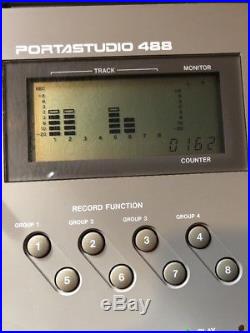 Tascam Portastudio 488 Vintage 8-Track Audio Mixer Cassette Tape Recorder