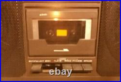 Tatung TCR-4500 Sanwa 4600 4 Band Stereo Radio Cassette Recorder Vintage Boombox