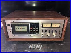 Teac A-700 Rare Vintage Stereo Cassette Deck Recorder Mint Condition Serviced