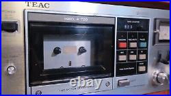 Teac A-700 Vintage Stereo Cassette Deck Recorder