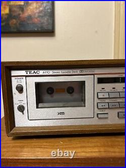 Teac A-770 Vintage Stereo Cassette Deck Recorder