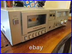 Technics M205 Vintage Cassette Tape Deck Player Recorder Made In Japan Working