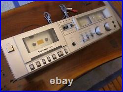 Technics M205 Vintage Cassette Tape Deck Player Recorder Made In Japan Working