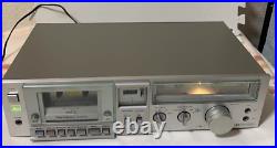 Technics M240X Vintage Stereo Cassette Deck Operation confirmed From Japan