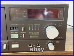 Technics RS-M04 Vintage Micro Stereo Cassette Deck Tape Player Recorder