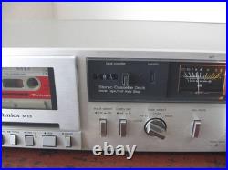 Technics RS-M13 Stereo Cassette Deck 1981 Vintage Retro Used Tested Japan
