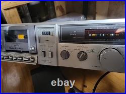 Technics RS-M240X dbx cassette tape player/recorder Tested Working Vintage