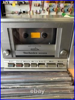 Technics RS-M240X dbx cassette tape player/recorder Tested Working Vintage Technics RS-M240X dbx cassette tape player/recorder Tested Working Vintage